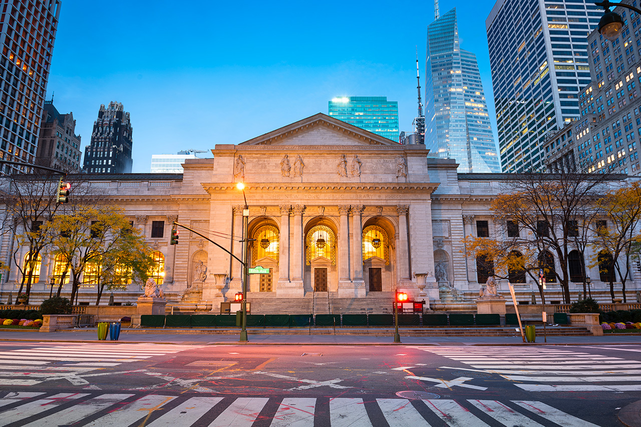 Bryant Park en de New York Public Library: tussen cultuur en stedelijke geneugten